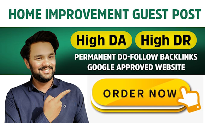 do guest posting on home improvement