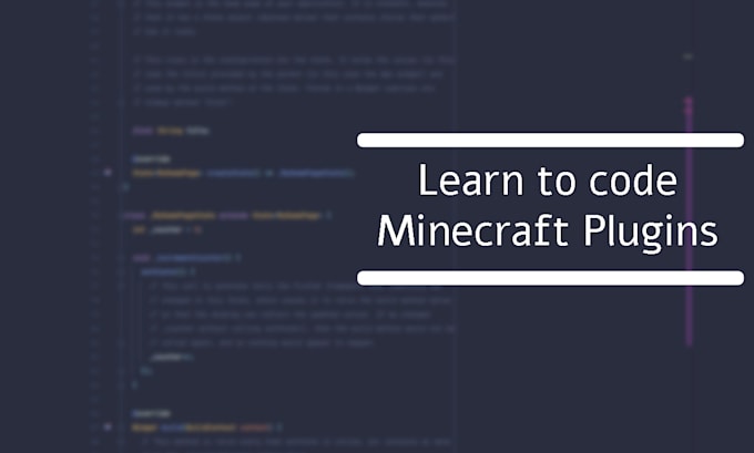 Teach you to develop minecraft plugins by Niltxt | Fiverr