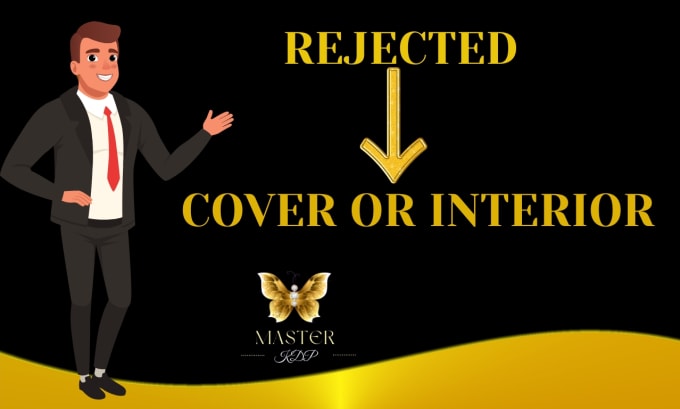 fix edit modify rejected ebook kdp paperback hardcover acx cover