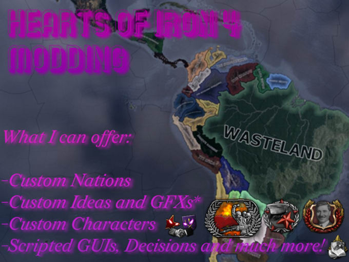 Help you create your own hearts of iron 4 mod by Geneblis Fiverr