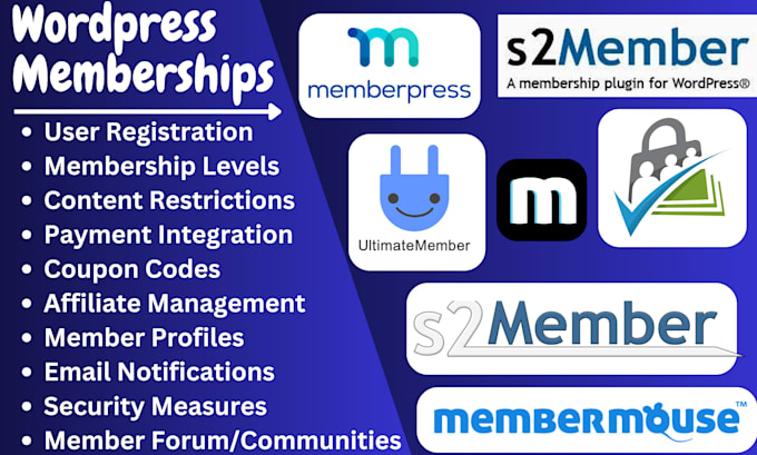 setup membership website, memberpress, woocommerce subscription, ultimate member