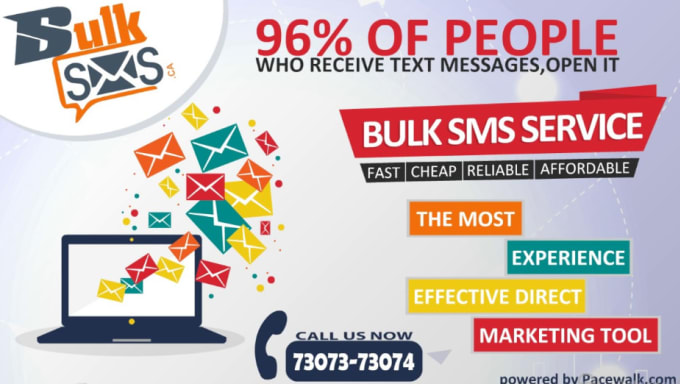 Send over 1millions successful bulk sms spam sms instagram mass dm mass ...