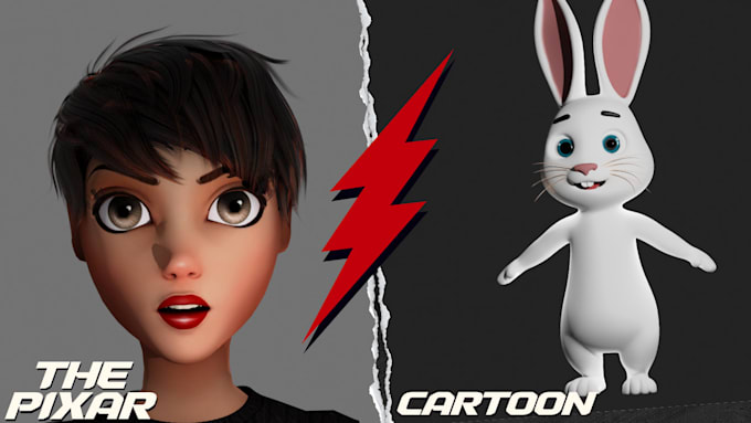 model, rig and animate 3d character,object for game,printing
