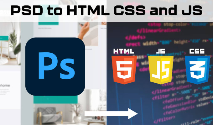 Convert psd to html, css and js by Lukaskrmencik | Fiverr