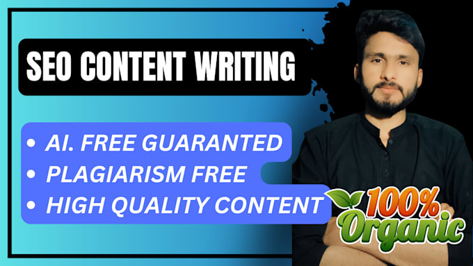 write 1000 to 1500 words of SEO content writing or article blog post