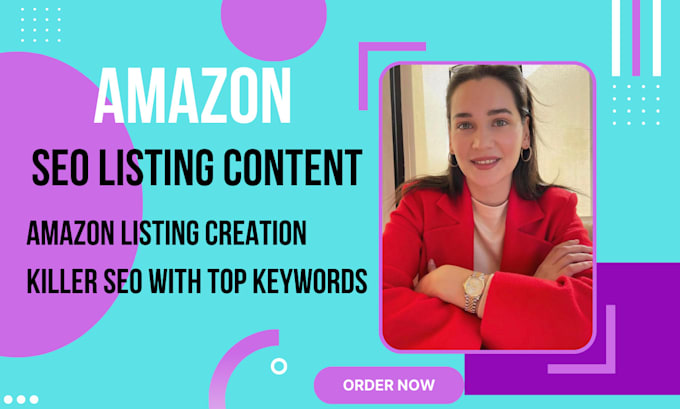 write killer SEO listing for amazon products, amazon product listing creation