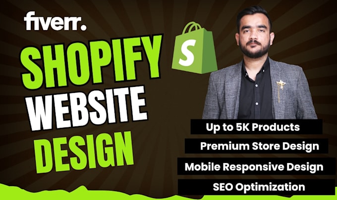 design, redesign shopify dropshipping store or shopify website