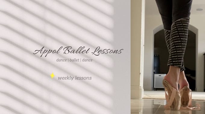 teach you how to dance ballet