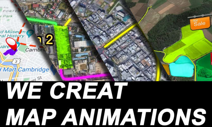 Create Custom Animated Map Video In High Quality 
