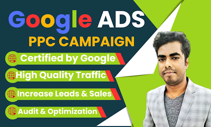 setup and manage your google ads adwords PPC campaigns