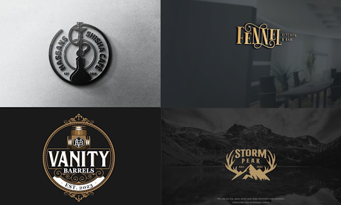 do a unique minimalist logo for your company