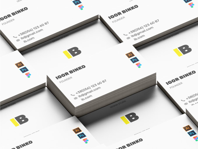 Do Professional Minimalist Business Card Design By Igorbinko Fiverr Do Professional Minimalist Business Card Design By Igorbinko Fiverr