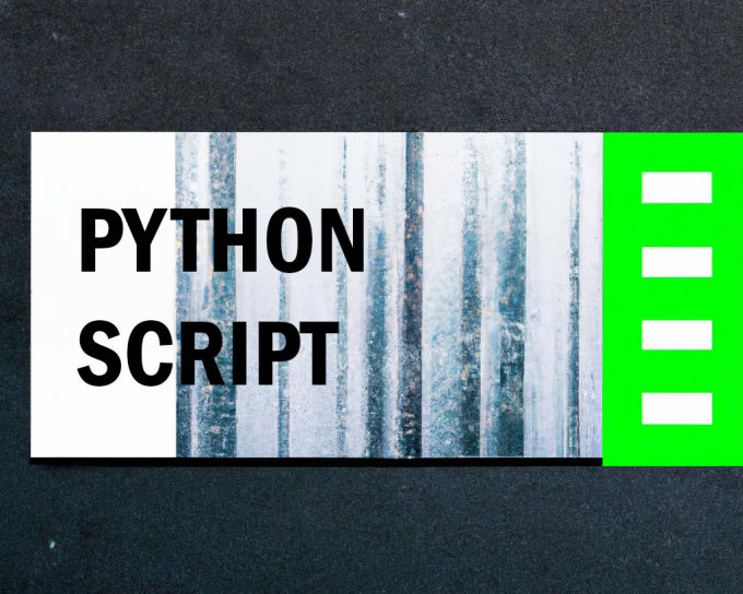 Create a custom script using python by Ncrypt3d | Fiverr
