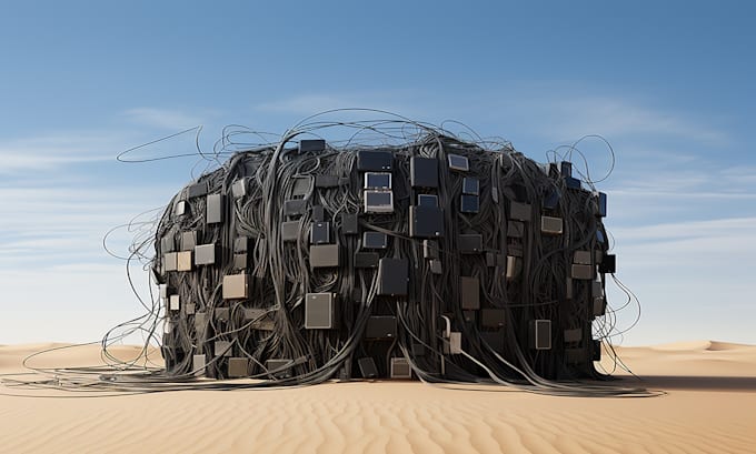 create a professional 3d rendering of your art project