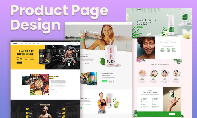 elementor product page design