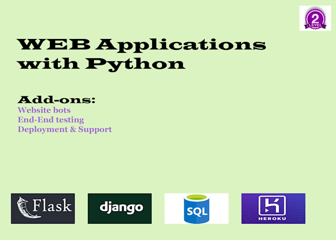 do python programming for web applications