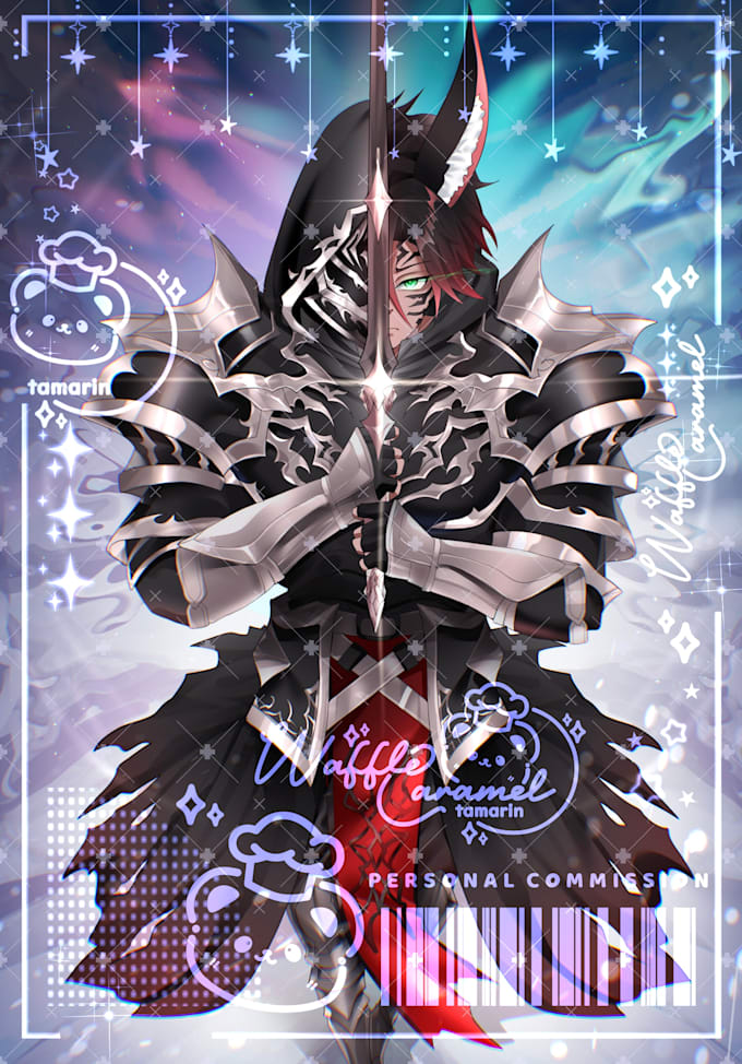 draw your ffxiv character as anime profile picture pfp