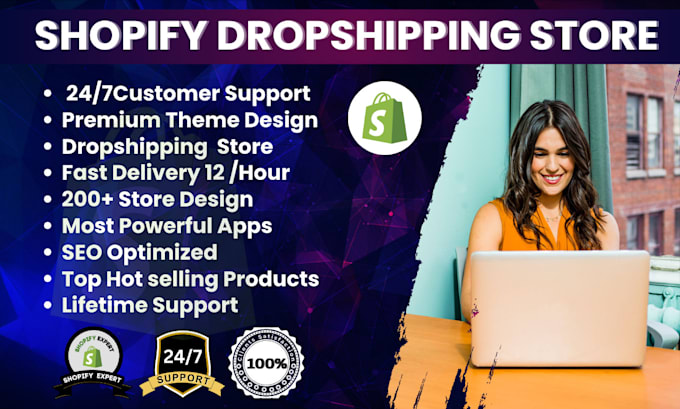 create shopify dropshipping store or shopify website for you