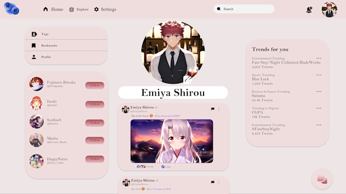 Design ui ux, prototype for mobile apps and web by Happynatsu10 | Fiverr
