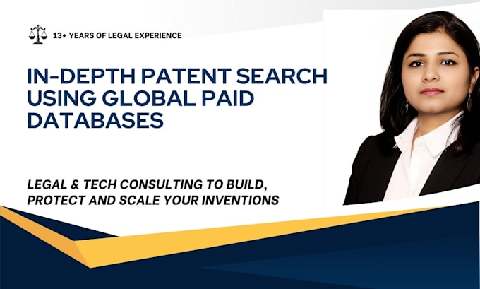 conduct patent search using professional paid databases
