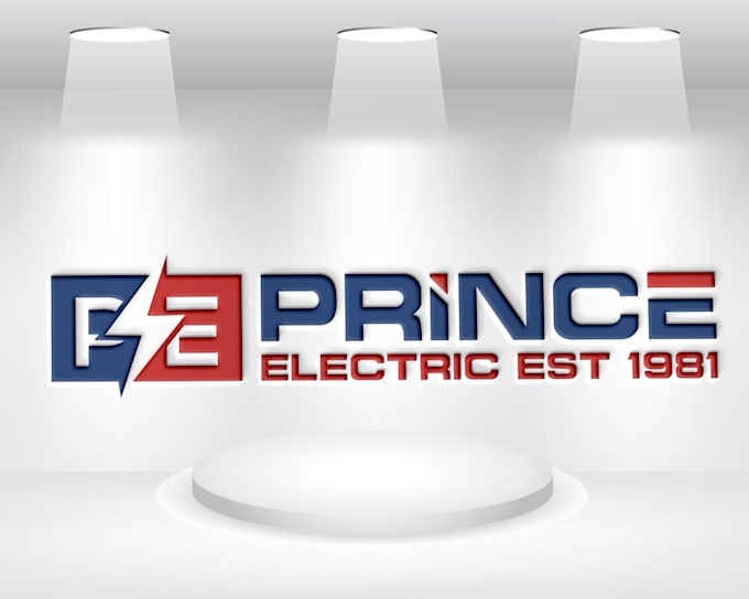 creation elegant electrician logo within 24 hours