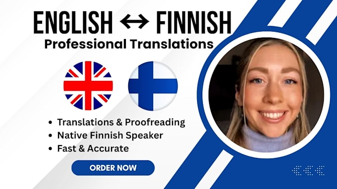 translate anything from english to finnish and vice versa