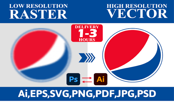vector tracing, redraw, vectorize image,