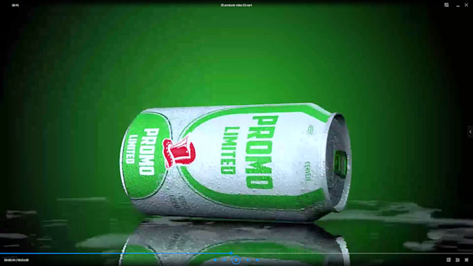 make 3d products video