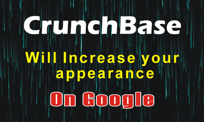 Create A Professional Business Profile On Crunchbase By Sajid 101 Fiverr Create A Professional Business Profile On Crunchbase By Sajid 101 Fiverr