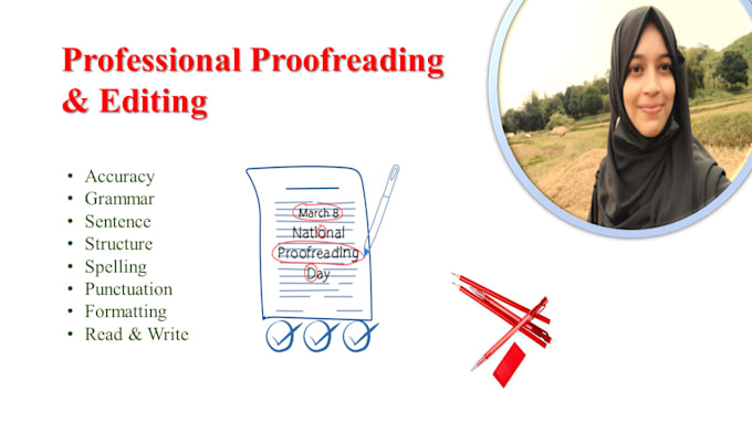 proofread and edit your document