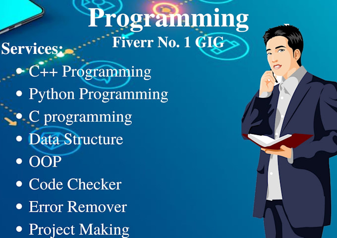 Do all type of coding of c cpp and python by Nobeil | Fiverr