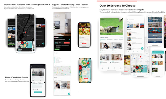 create directory website and app using listeo mylisting or listingpro