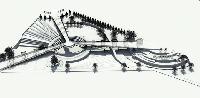 make 3d model on sketchup for you