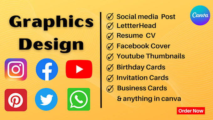 Design social media posts in canva by Naeemkhan467 | Fiverr