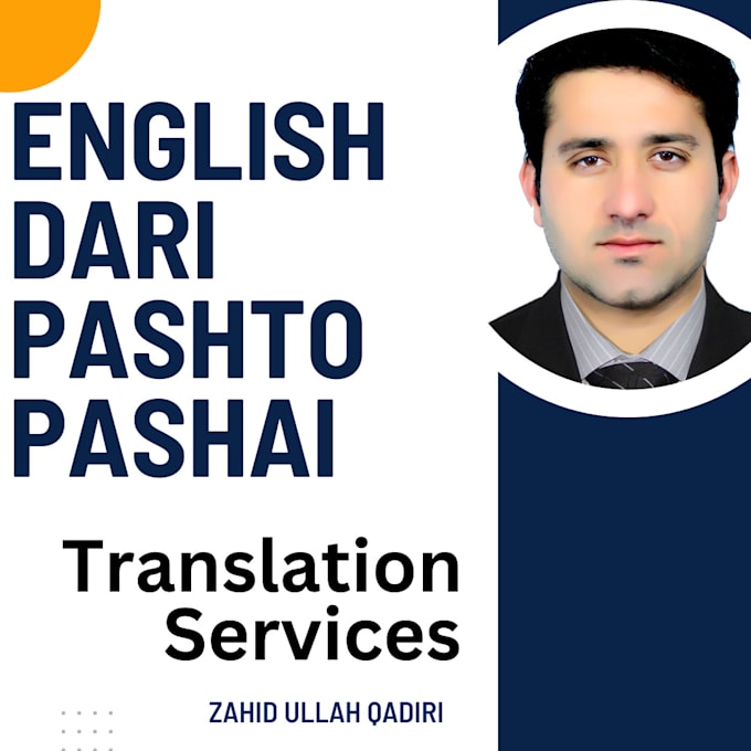 translate pashto, dari and pashai to english and vice versa