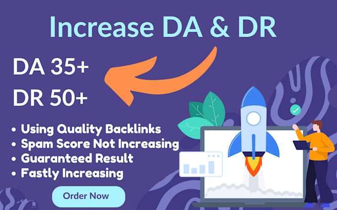 increase domain rating DR domain authority da