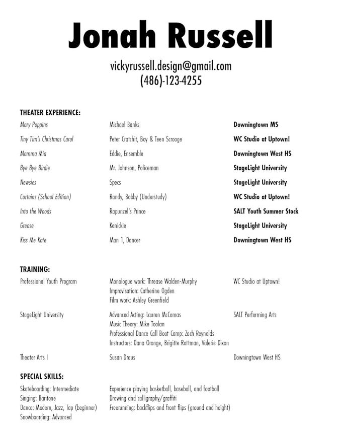 Design a high quality clear and - Design A High Quality Clear And Organized Resume 