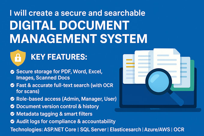 build a digital document management