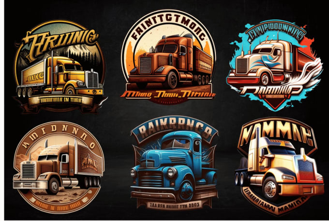 Design trucking business, dispatcher, transport, truck logo, by Kakawi ...
