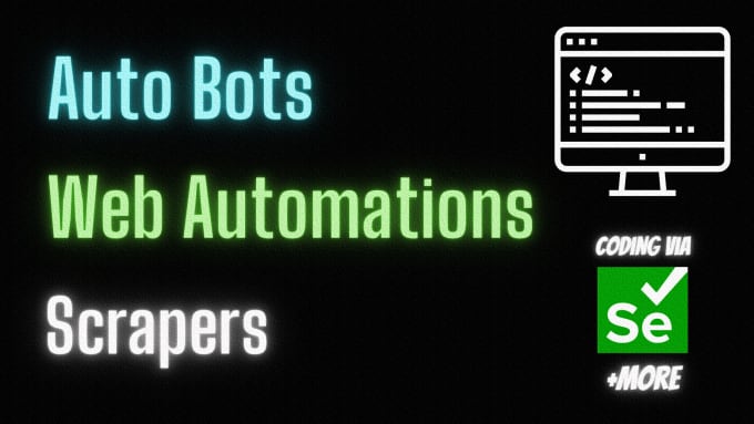 Create python bots, browser automation with selenium and more by Fetiho ...