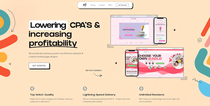 Design shopify landing page, product page using gempages by ...