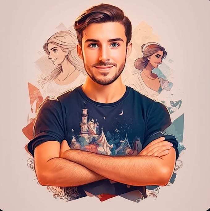 create an ai disney character from your picture