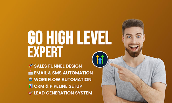 be your gohighlevel expert for crm, sales funnels builder, workflows automations