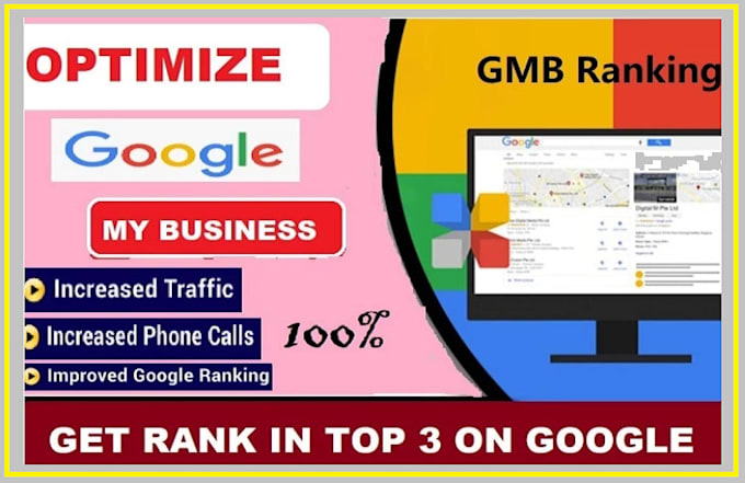 google my business optimization for local SEO and get gmb rank