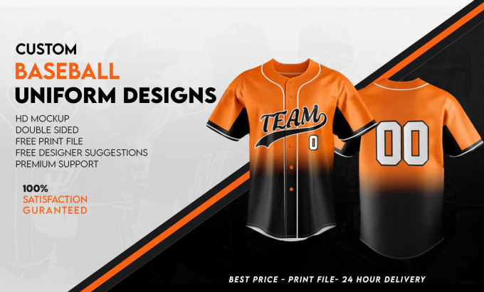 Do custom baseball uniforms softball jersey designs and pant by  Ahmaddesign0320