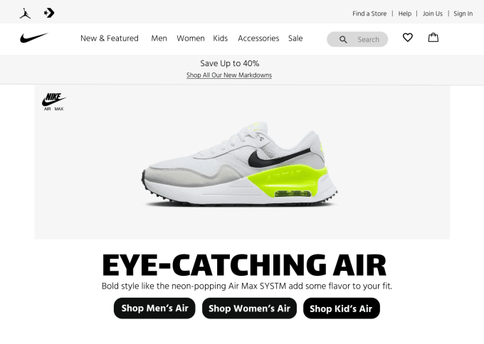 Nike borrador hotsell web