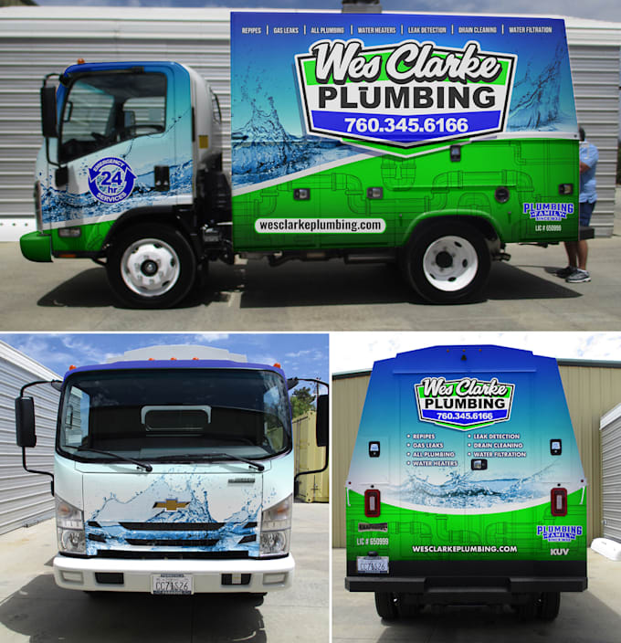 Design custom car wraps, commercial vehicle wraps, off road wraps, and