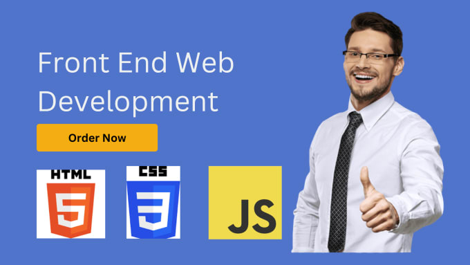 Do front end web development in html css and javascript by Web_heroes ...
