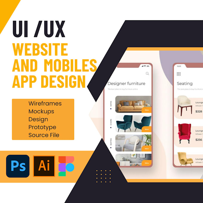 Do web ui ux design and mobile app by Areejf_designer | Fiverr