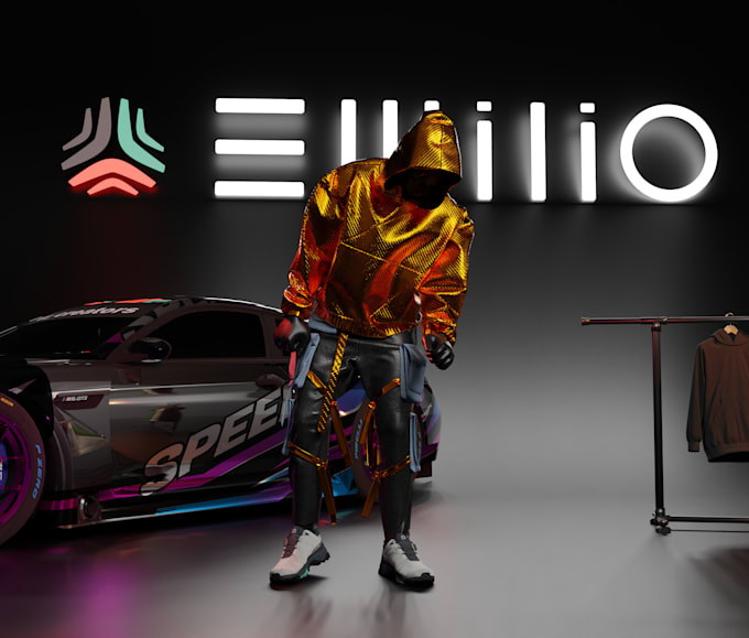 3d clothing mockup animation, 3d clothing design, 3d apparel